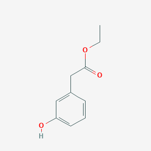 molecular formula C10H12O3 B016582 Ethyl 2-(3-hydroxyphenyl)acetate CAS No. 22446-38-4