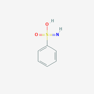 molecular formula C6H7NO2S B165840 苯磺酰胺 CAS No. 98-10-2