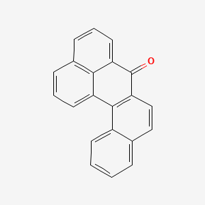 molecular formula C21H12O B1658412 7H-Dibenz(DE,H)anthracen-7-one CAS No. 60848-01-3