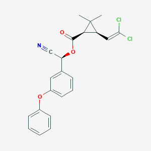 molecular formula C22H19Cl2NO3 B165848 alpha-Cypermethrin CAS No. 65731-84-2