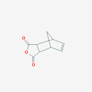 molecular formula C9H8O3 B165853 5-Norbornene-2,3-dicarboxylic anhydride CAS No. 826-62-0