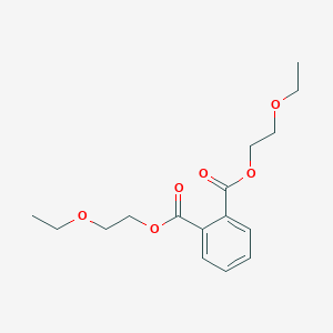 molecular formula C16H22O6 B165864 Diethoxyethyl phthalate CAS No. 605-54-9