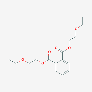 molecular formula C16H22O6 B165864 Bis(2-ethoxyethyl)phthalate CAS No. 605-54-9