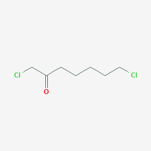 molecular formula C7H12Cl2O B1658650 1,7-Dichloroheptan-2-one CAS No. 61739-35-3