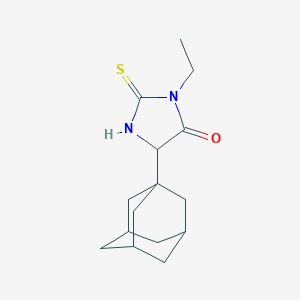 5-(1-Adamantyl)-3-ethyl-2-sulfanylideneimidazolidin-4-one