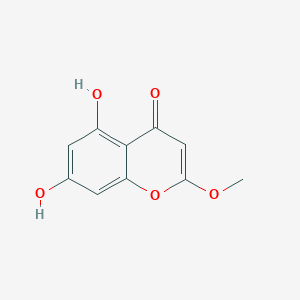 molecular formula C10H8O5 B1658671 5,7-Dihydroxy-2-methoxy-4H-chromen-4-one CAS No. 61780-28-7