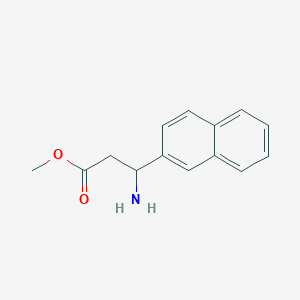 Methyl 3-amino-3-naphthalen-2-ylpropanoate