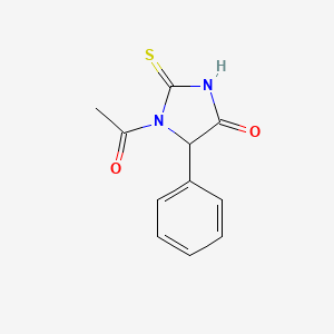 1-Acetyl-5-phenyl-2-sulfanylideneimidazolidin-4-one