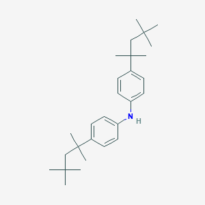 molecular formula C28H43N B165875 Bis(4-(2,4,4-trimethylpentan-2-yl)phenyl)amine CAS No. 15721-78-5