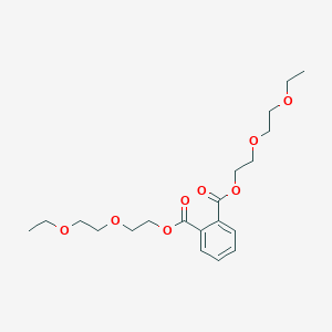 molecular formula C20H30O8 B165877 Bis(2-(2-ethoxyethoxy)ethyl) phthalate CAS No. 117-85-1
