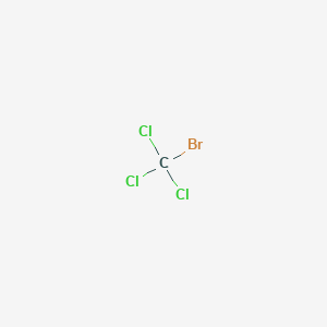 molecular formula CBrCl3 B165885 Bromotrichloromethane CAS No. 75-62-7