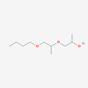 molecular formula C10H22O3 B165892 1-(2-Butoxy-1-methylethoxy)propan-2-ol CAS No. 9003-13-8