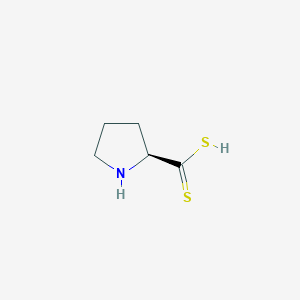 molecular formula C5H9NS2 B165894 Prolinedithiocarbamate CAS No. 135467-92-4