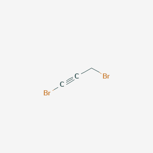 molecular formula C3H2Br2 B1658955 1-Propyne, 1,3-dibromo- CAS No. 627-16-7