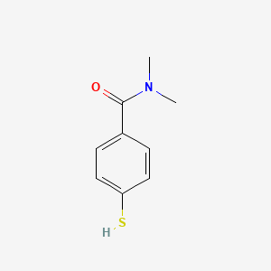 molecular formula C9H11NOS B1658978 N,N-Dimethyl-4-sulfanylbenzamide CAS No. 62778-80-7