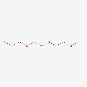 molecular formula C7H15IO3 B1659027 Ethane, 1-(2-iodoethoxy)-2-(2-methoxyethoxy)- CAS No. 62999-96-6