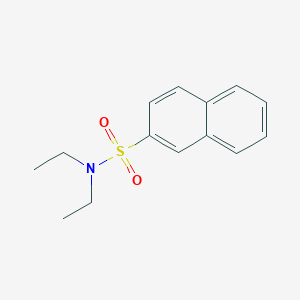 molecular formula C14H17NO2S B1659038 n,n-Diethylnaphthalene-2-sulfonamide CAS No. 6307-08-0