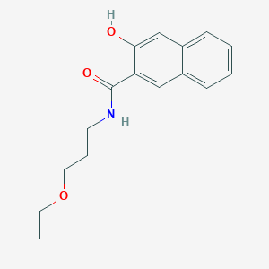 N-(3-Ethoxypropyl)-3-hydroxynaphthalene-2-carboxamide