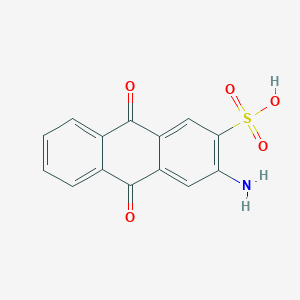 3-Amino-9,10-dioxo-9,10-dihydroanthracene-2-sulfonic acid