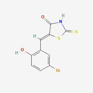 5-(5-Bromo-2-hydroxy-benzylidene)-2-thioxo-thiazolidin-4-one