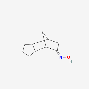 N-[(8E)-tricyclo[5.2.1.0^{2,6}]decan-8-ylidene]hydroxylamine