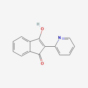 molecular formula C14H9NO2 B1659116 N-[4-(THIOPHENE-2-CARBONYLTHIOCARBAMOYLAMINO)PHENYL]FURAN-2-CARBOXAMID E CAS No. 63542-24-5
