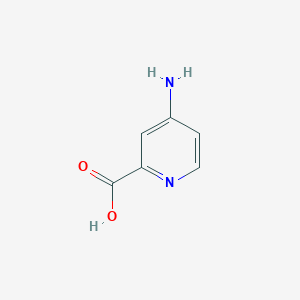 molecular formula C6H6N2O2 B016592 4-Aminopyridine-2-carboxylic acid CAS No. 100047-36-7