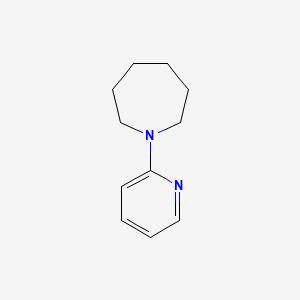 molecular formula C11H16N2 B1659455 1-(pyridin-2-yl)azepane CAS No. 65222-00-6