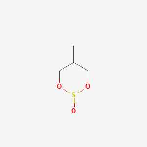 molecular formula C4H8O3S B1659478 5-Methyl-1,3,2-dioxathiane 2-oxide CAS No. 6540-14-3
