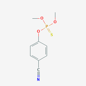 molecular formula C9H10NO3PS B165955 Cyanophos CAS No. 2636-26-2