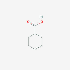 molecular formula C7H12O2 B165962 环己烷羧酸 CAS No. 98-89-5