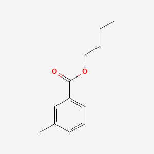 molecular formula C12H16O2 B1659631 butyl 3-methylbenzoate CAS No. 6640-77-3