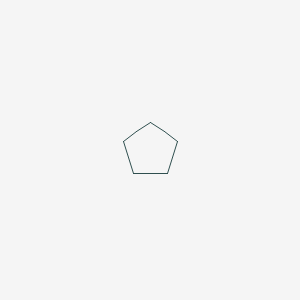 molecular formula C5H10 B165970 环戊烷 CAS No. 287-92-3