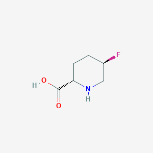 (2S,5R)-5-Fluoropiperidine-2-carboxylic acid