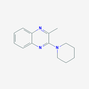 2-Methyl-3-(piperidin-1-yl)quinoxaline