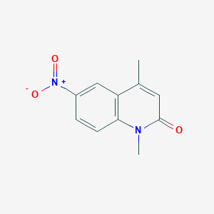 1,4-Dimethyl-6-nitroquinolin-2(1H)-one