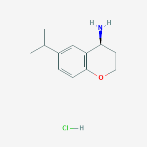 (S)-6-Isopropylchroman-4-amine hcl