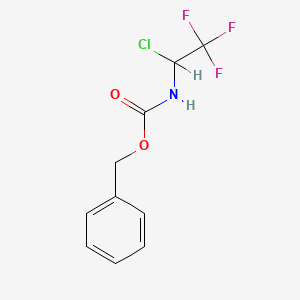 Benzyl N-(1-chloro-2,2,2-trifluoroethyl)carbamate