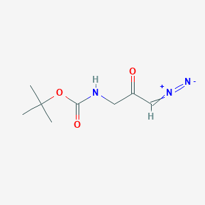 3-[(tert-Butoxycarbonyl)amino]-1-diazonioprop-1-en-2-olate