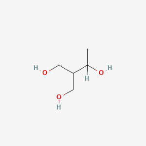 molecular formula C5H12O3 B1659770 2-(Hydroxymethyl)butane-1,3-diol CAS No. 67953-02-0