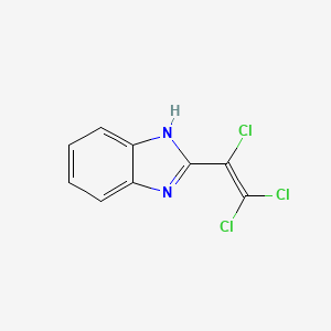 2-(1,2,2-trichlorovinyl)-1H-benzo[d]imidazole