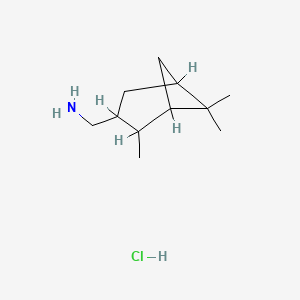 B1659794 3-Aminomethylpinane, hydrochloride CAS No. 68092-54-6