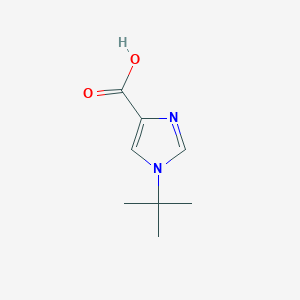 B1659799 1-tert-Butyl-1H-imidazole-4-carboxylic acid CAS No. 681484-74-2