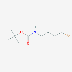 molecular formula C9H18BrNO2 B016598 4-(Boc-amino)butyl bromide CAS No. 164365-88-2