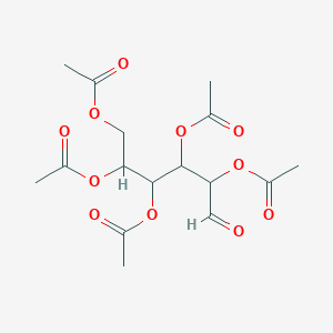 molecular formula C16H22O11 B165980 Glucose pentaacetate CAS No. 3891-59-6