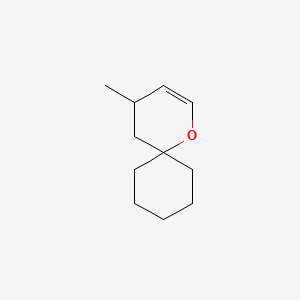 4-Methyl-1-oxaspiro(5.5)undecene