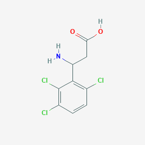 3-Amino-3-(2,3,6-trichlorophenyl)propanoic acid