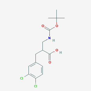 (R)-2-(Tert-butoxycarbonylamino-methyl)-3-(3,4-dichloro-phenyl)-propionic acid