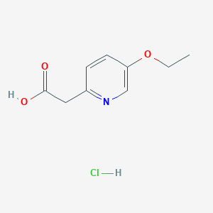 2-(5-Ethoxypyridin-2-yl)acetic acid hydrochloride