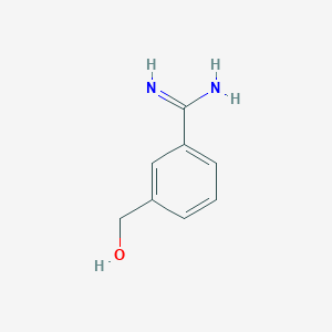 3-(Hydroxymethyl)benzene-1-carboximidamide